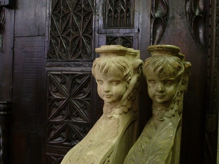 Initial Carving of a solid oak blank