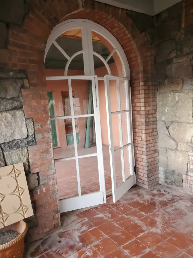 Iron Canopy Window & Door restoration by Olek Inc.