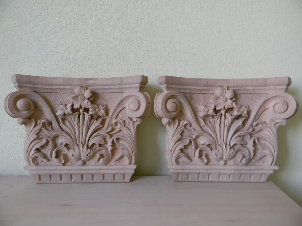 Custom Carving & Sculpture restoration by Olek Inc.