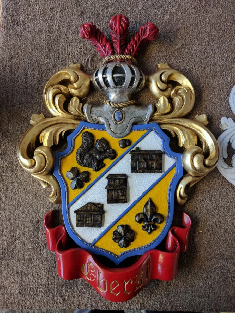 Heraldic Crest — Decorative Painting & Gilding