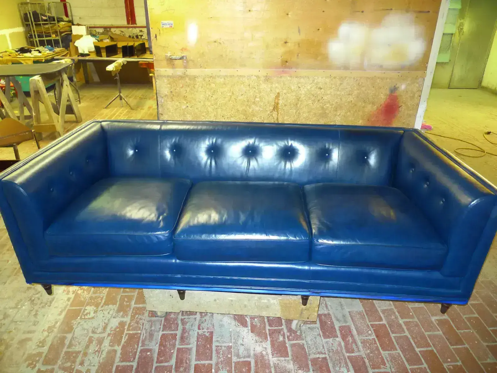 Leather Sofa — Stain, Dye & Refurbishing