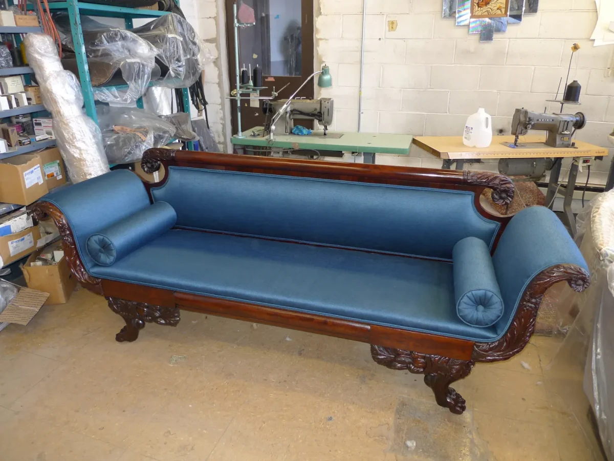 American Federal Duncan Phyfe Sofa — Reupholstery
