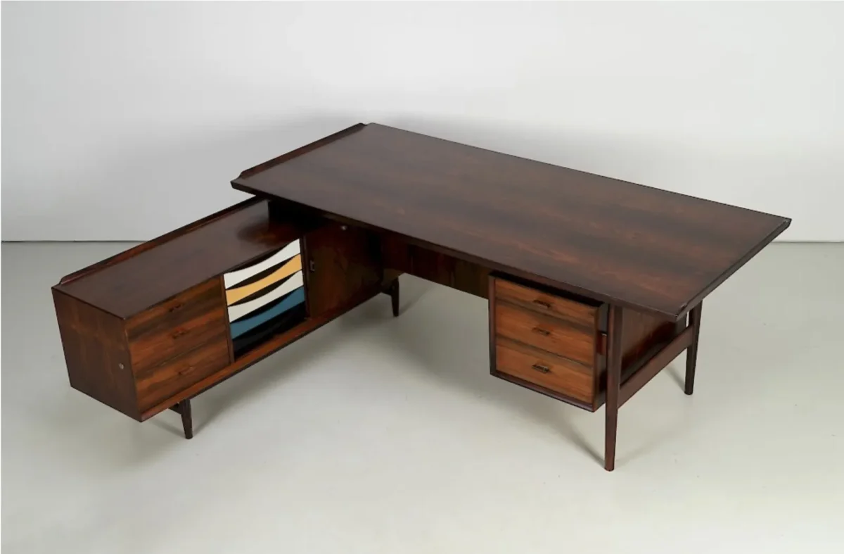 Arne Vodder Desk — Precision Furniture Refinishing