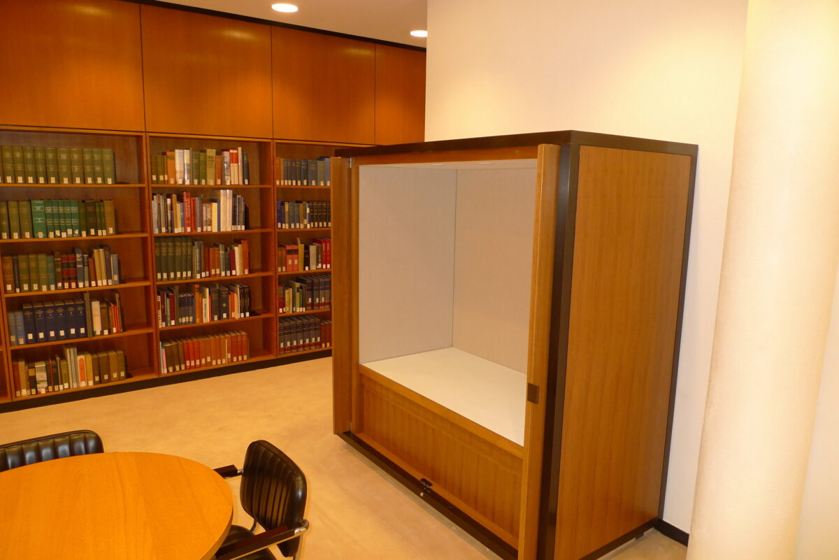 Yale — Chair Display Case Fabrication